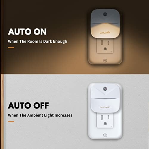 LED Night Lights with Dusk-to-Dawn Sensor