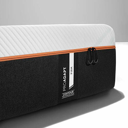 Side view of a ProAdapt firm mattress with contour technology.